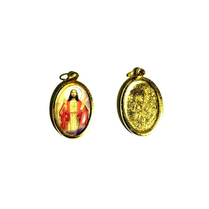 Sacred Heart Medal - Colour
