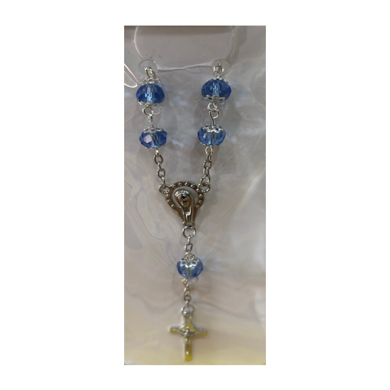 Rosary Bracelet - Blue