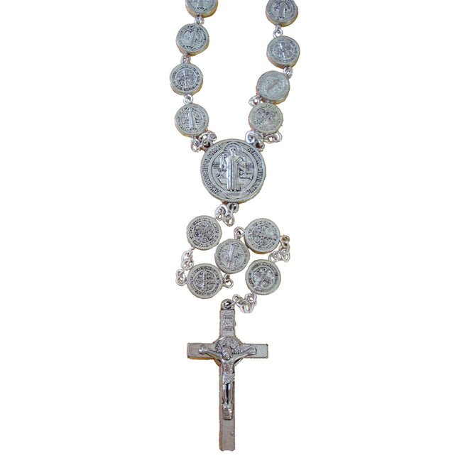 St Benedict Medal Rosary Beads